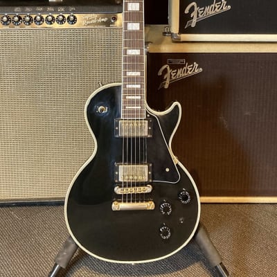 Crews Maniac Sound Les Paul Custom LED Vintage Line - Ebony Crews Maniac Sound Les Paul Custom LED Vintage Line - Ebony