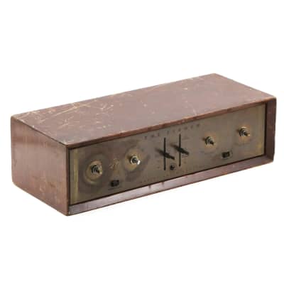 1954 The Fisher Model 50-C-3 Master Audio Control – 3rd Gen. 50-C Vintage Tube PreAmplifier Stereo PreAmp Unit w/ Original Wood Enclosure image 4