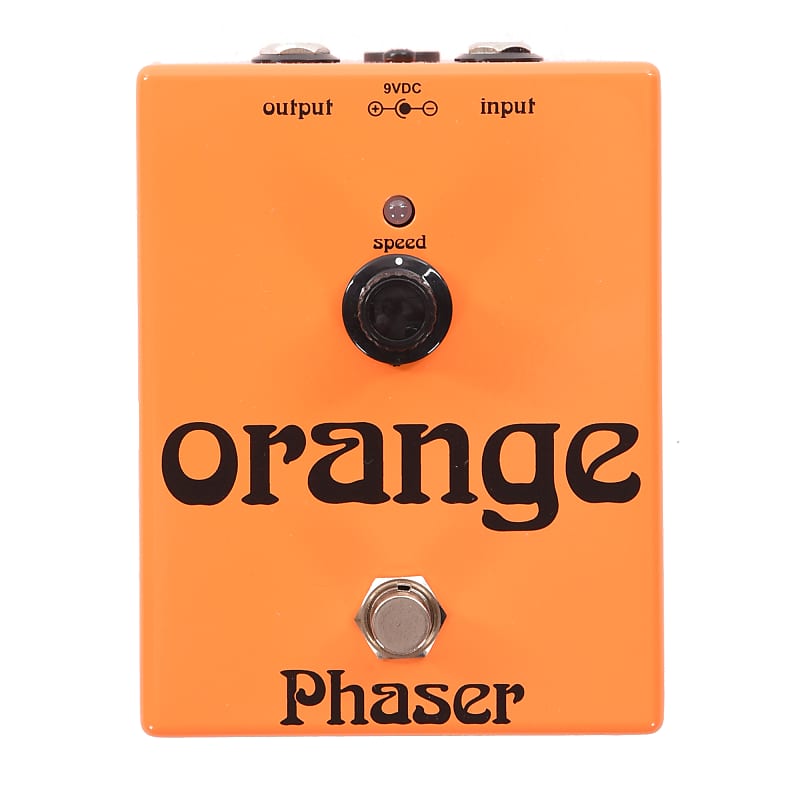 Orange Phaser Pedal image 1