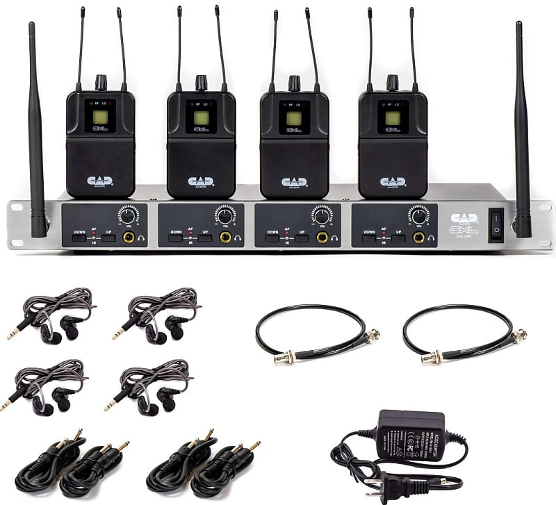 CAD GXLIEM44 Quad Mix Wireless In Ear Monitor System image 1