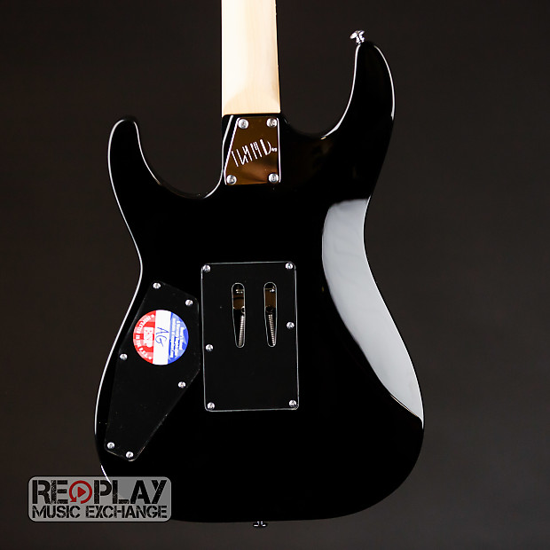 ESP LTD MH-50 FR -Guitars4cancer- Black, Floyd Rose, Abalone