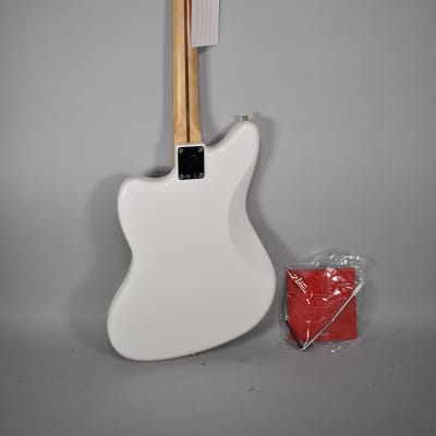 2022 Fender Player Jazzmaster HH Olympic White Finish Electric Guitar image 2