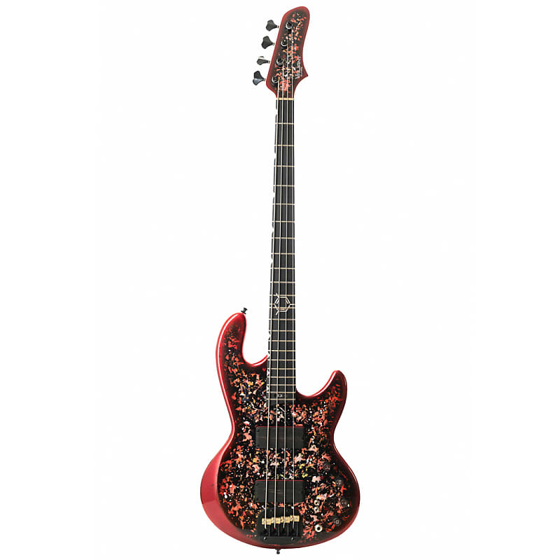 ベース Valiant Guitars TNT-4 WILD FLOWERS Valiant Guitars TNT Bass-4 Wild Flowers | Reverb UK