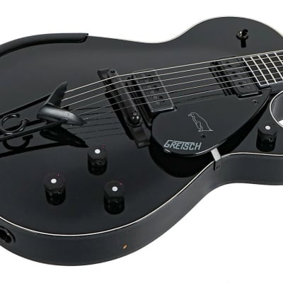 Gretsch Custom Shop Chad Henrichsen Masterbuilt '55 Relic G6134 Noir Black Penguin image 1