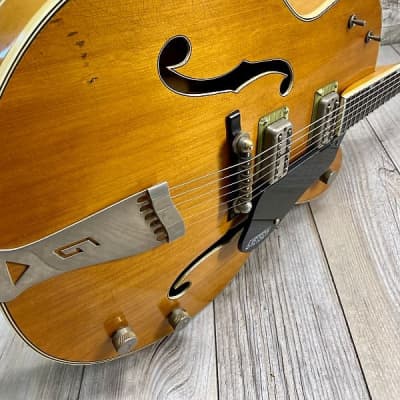 Rare 1959 Gretsch 6193 Country Club Guitar, Blonde with Original or New Case image 21