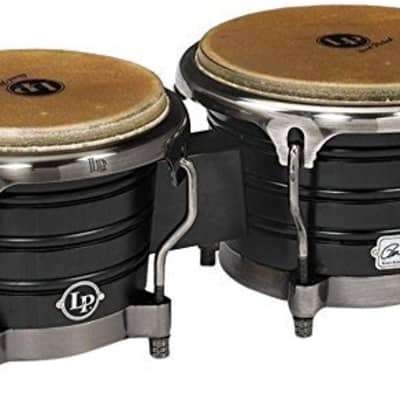 LP Raul Rekow Signature Congas＆Bongo set LP Raul Rekow Conga Set, Dark Walnut w/ Black Satin Chrome Hardware