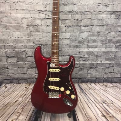 Custom made Stratocaster Style Guitar with a Candy Apple Red Finish image 1