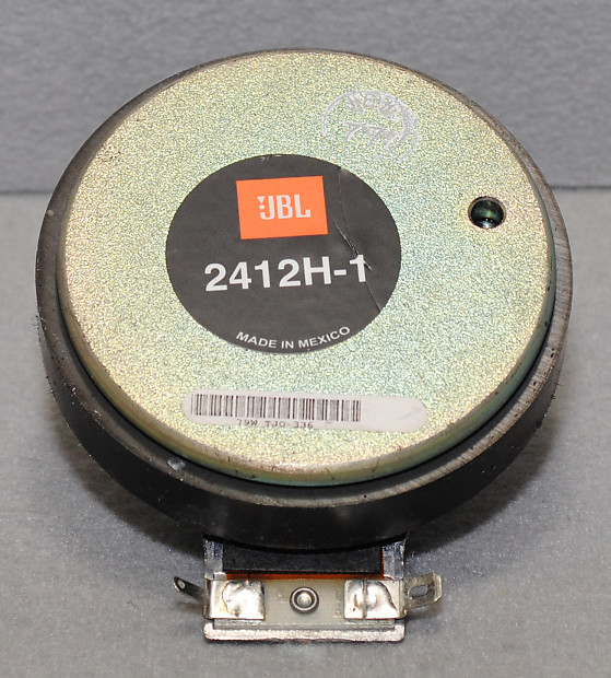 JBL 2412H-1 ジェービーエル ドライバー JRX　ツイーター 2本 Amazon.com: JBL Factory Replacement Driver 2412H, 125-10000
