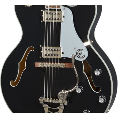 Epiphone EMPEROR SWINGSTER HOLLOWBODY ELECTRIC GUITAR (BLACK AGED GLOSS) for sale