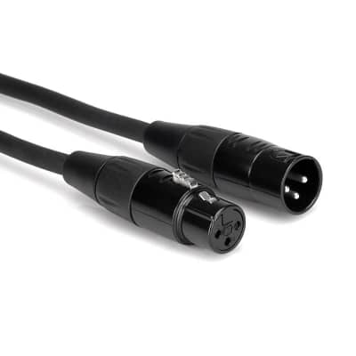 Hosa HMIC-010 10-Foot Pro XLR Microphone Cable REAN XLR Female to XLR Male Cord