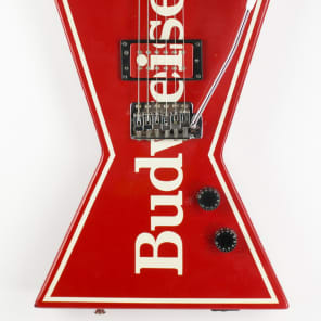 Dean Budweiser エレキギター　80年代コレクション品ハードケース付 RARE 1980's Dean Budweiser Bowtie Guitar hardtail | eBay