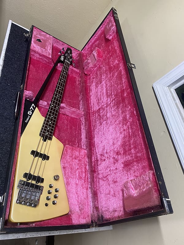 413　Roland G-77 希少！ヴィンテージ！ Roland G-77 Bass Guitar/Synthesizer G77 MIJ Roland GR-77