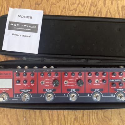 Reverb.com listing, price, conditions, and images for mooer-red-truck