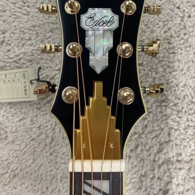 D'Angelico Excel Lexington Acoustic Electric Guitar, Auburn DAED300AUBGP w/Case image 5
