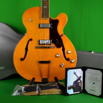 Epiphone John Lee Hooker 100th Anniversary Zephyr Outfit with Case, Strap and COA image 1
