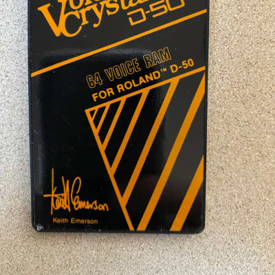 Voice Crystal Roland D50 - Voice RAM Card Set - Cards 1 through 6 imagen 5