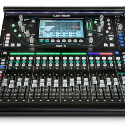 Allen And Heath SQ-5 48 In X 26 Out 16 Channel 96khz Digital Mixer image 2
