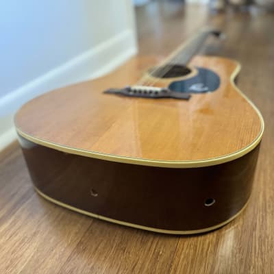 Vintage 1970s Epiphone FT-145 Acoustic Guitar image 12