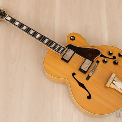 1976 Greco L-100 Vintage Archtop Guitar Blonde L-5 | Reverb Australia