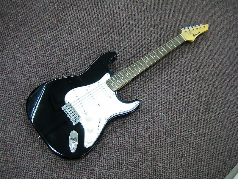 Galveston Electric Guitar 2000's Black image 1