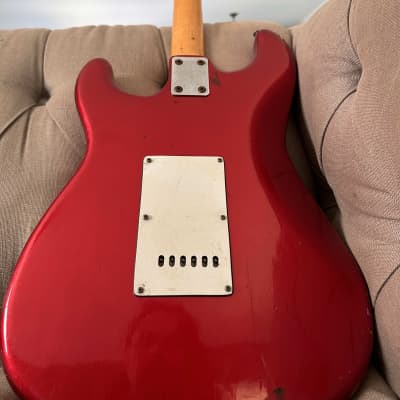 Memphis Stratocaster - red image 2
