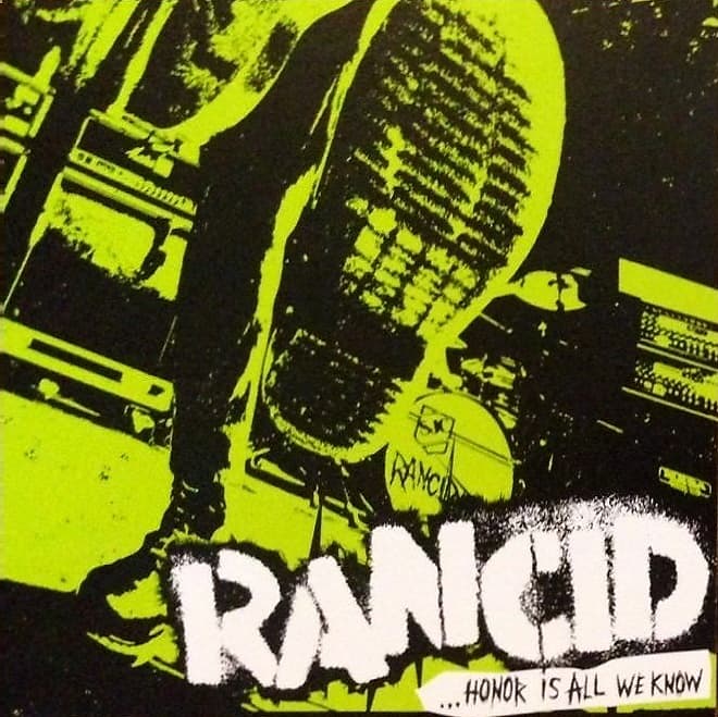 Rancid - Honor Is All We Know Ltd Ed Rare Band Sticker