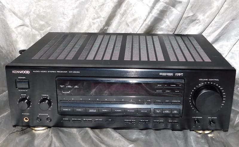 Kenwood KR-V8050 receiver with phono input and pre outs image 1
