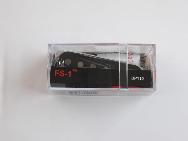 DiMarzio FS-1 Single Coil Pick-up Black DP 110 image 1