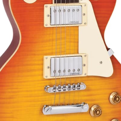 Vintage ReIssued Series V100HB LP Style Guitar  - Honeyburst image 3