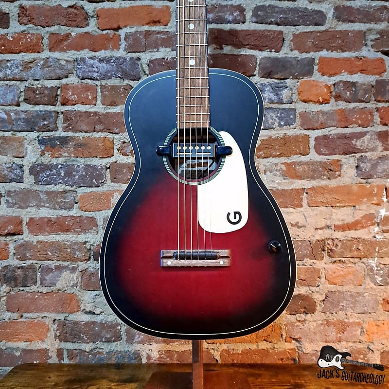 0609 Gretsch Jim Dandy Rubber Bridge Parlor Guitar Reverb