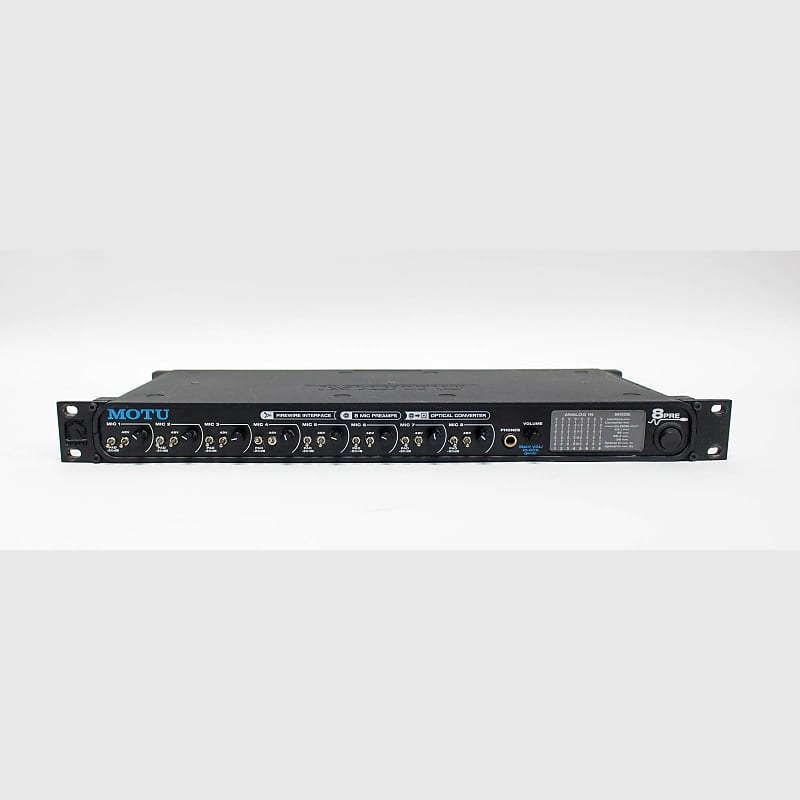 MOTU 8Pre Firewire Audio Interface | Reverb