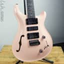 B-Stock 2019 PRS Wood Library Special 22 Semi-Hollow Opaque Grandma Hannon Pink