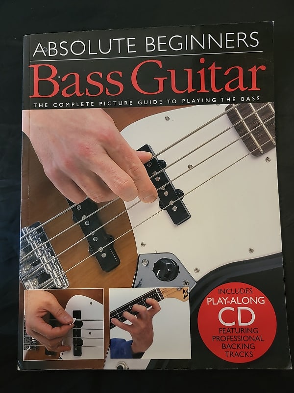 Amsco Publications Absolute Beginners Bass Guitar Book Reverb