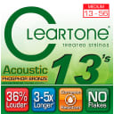 Cleartone Phosphor Bronze Medium Acoustic Strings 13-56