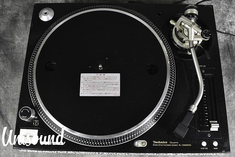 Technics テクニクス　SL-1200MK5G レア Technics SL-1200MK5Gの仕様 テクニクス - DJ機材