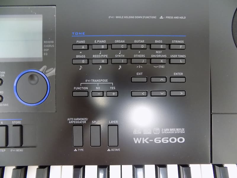 Casio WK-6600 76-Key Portable Workstation Keyboard | Reverb Casio WK-6600 76-Key Portable Workstation Keyboard | Reverb