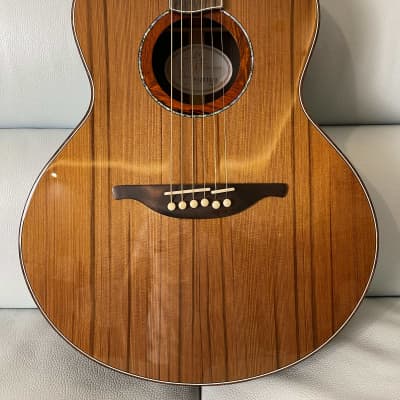 Hsienmo 38' S50  Solid Sequoia Sinker Top Solid Ziricote back&sides with hardcase (SOLD) image 1