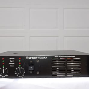 CREST AUDIO 6001 POWER AMPLIFIER 1500W (ONE) | Reverb