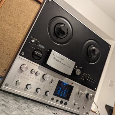 Kenwood KW-5066 Stereo 4 head reel to reel Tape Deck Vintage Serviced image 2