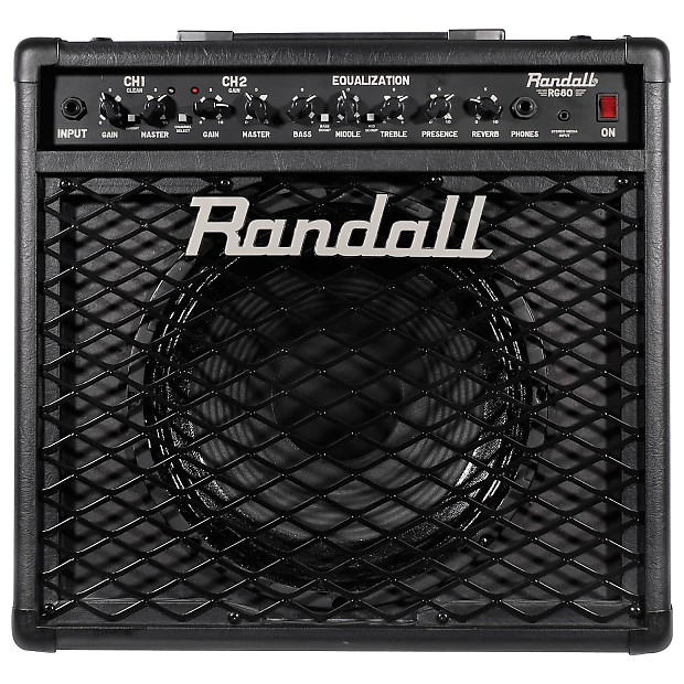Randall RG80 80-Watt 1x12" Solid State Guitar Combo image 1
