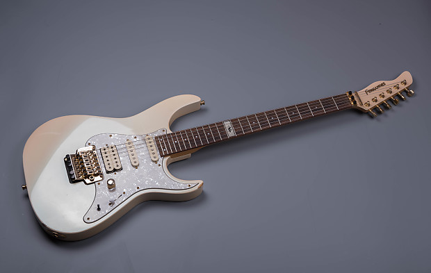 Fernandes LA-80KK L'Arc en Ciel KEN MODEL Pearl White | Reverb