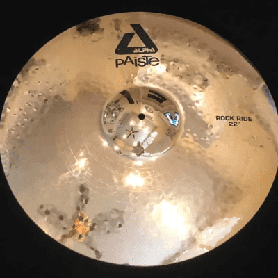 Paiste 22" Alpha Rock Ride Cymbal 2010 - 2016
