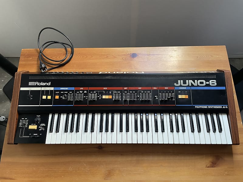 Roland Juno-6 Polyphonic Synthesizer w/ JU6-KBD Midi Kit image 1