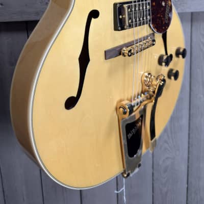 Gretsch G2410TG Streamliner™ Hollow Body Single-Cut with Bigsby® and Gold Hardware, Laurel Fingerboard, Village Amber Electric Guitar 2804800520 image 3