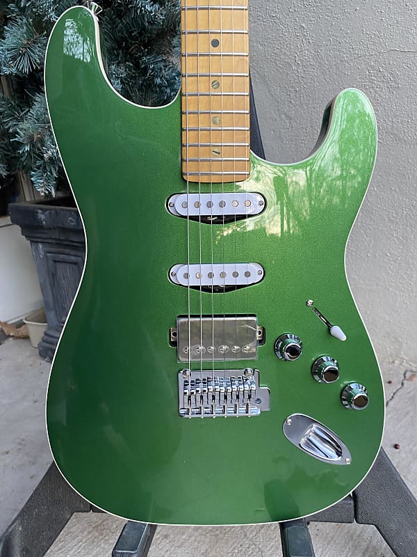 Fender MIJ Aerodyne Special Stratocaster HSS 2022 - Present - Speed Green Metallic image 1