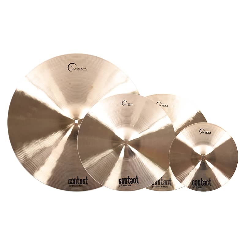 Dream Cymbals CCP3 Contact Series Box Set 10/14/20" Cymbal Pack image 1