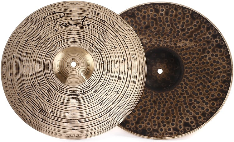 Paiste 14 inch Signature Dark Energy Hi-hat Mk I Cymbals image 1