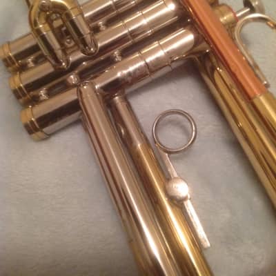 Conn 6 B.  Trumpet ?  1961 Nickel, Brass , Copper lead pipe image 12