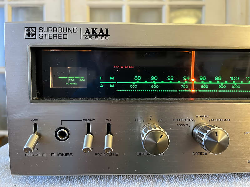 Vintage AS-8100 Surround Stereo Amplifier Tuner-Powers | Reverb