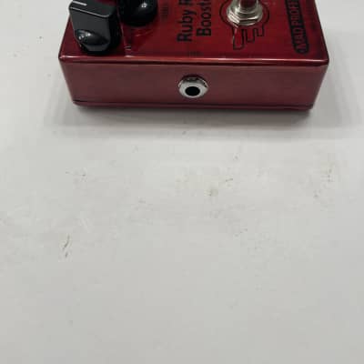 Mad Professor Ruby Red Booster Boost Overdrive Guitar Effect Pedal image 3